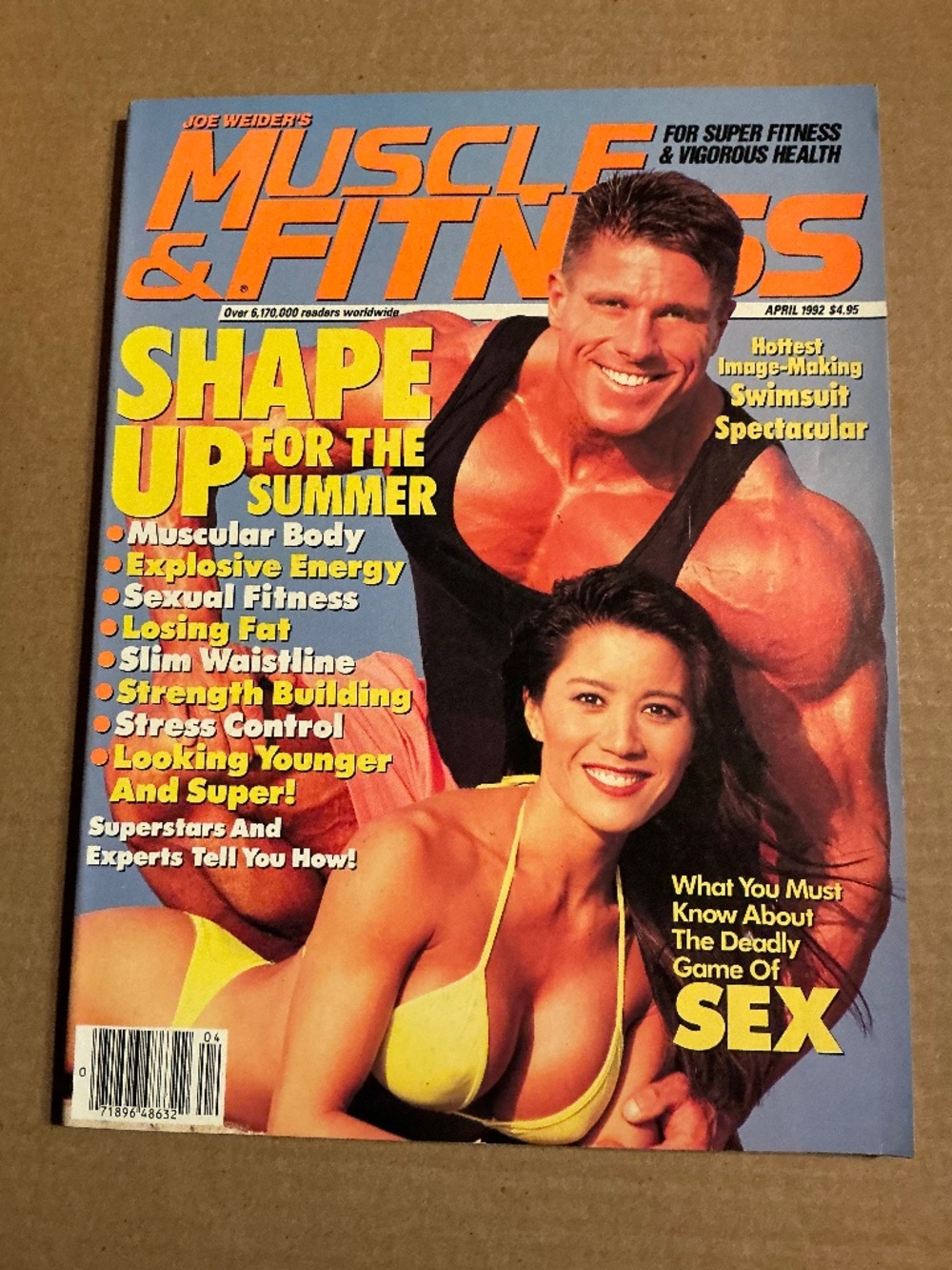 Joe Weider’s Muscle & Fitness Magazine April 1992